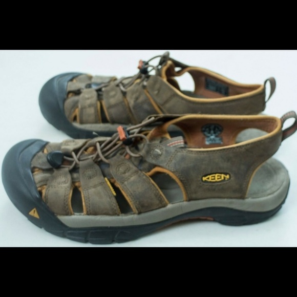 Keen Mens Sandles Waterproof Brown Size 10